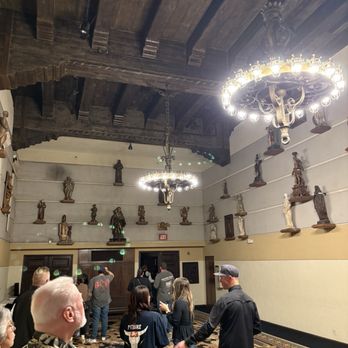 Spooky Tour at Mission Inn - Catacomb statue room - Walking Tours Near Me - Riverside, California Spooky Tour at Mission Inn - Catacomb statue room - Walking Tours Near Me - Riverside, California