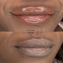 Touched By Ink Studio - Lip neutralization first session