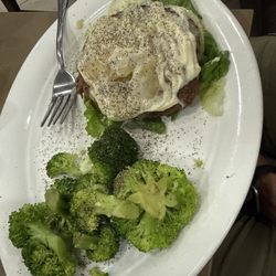 Twist Bistro and Lounge - My husband ordered a bubbles burger, but I didn't get the picture u til he had coated it with mayo