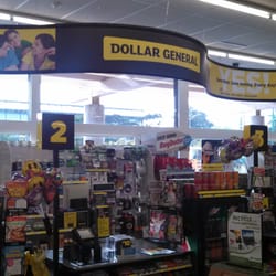 Dollar General - The front counters of Dollar General