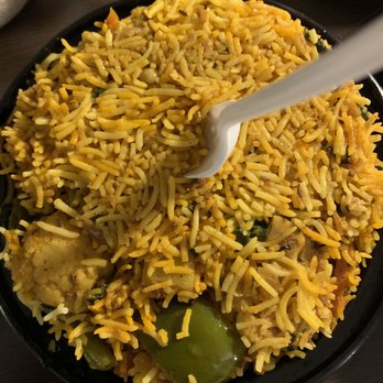 Curry Place Indian Cuisine - Biryani, it's got a bit of heat so be warned. Tame with yogurt if you need. - Indian Near Me - Silver Spring, Maryland
