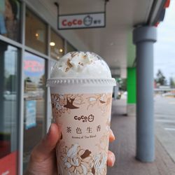 CoCo Fresh Tea & Juice - Osmanthus Tea Latte (cold)