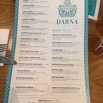 Darna Mediterranean Eatery - Mediterranean Near Me - Plano, Texas