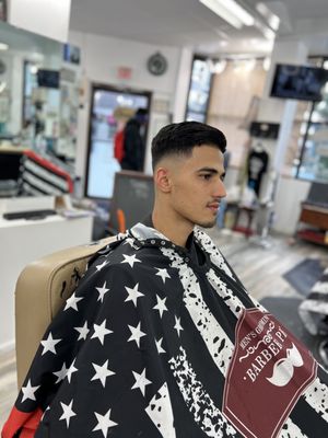 Expert Fades for Every Style! - At Flipper’s Barbershop, our team of experienced barbers delivers flawless fades tailored to your personal style—from crisp skin fades to classic taper fades and everything in between. With decades of collective experience, we blend precision techniques and attention to detail to ensure a smooth, natural finish that complements your features. Whether you want a subtle low fade, a bold high fade, or something in the middle, walk-ins and appointments are both welcome. Trust Flipper’s to keep you looking sharp with fades done right every time. Expert Fades for Every Style! - At Flipper’s Barbershop, our team of experienced barbers delivers flawless fades tailored to your personal style—from crisp skin fades to classic taper fades and everything in between. With decades of collective experience, we blend precision techniques and attention to detail to ensure a smooth, natural finish that complements your features. Whether you want a subtle low fade, a bold high fade, or something in the middle, walk-ins and appointments are both welcome. Trust Flipper’s to keep you looking sharp with fades done right every time.