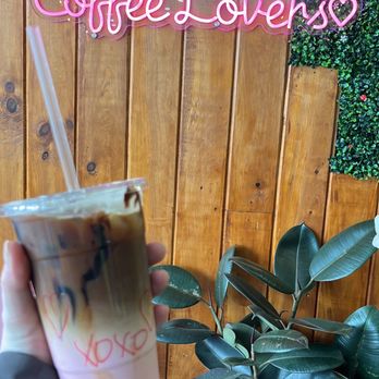 Vida Coffee Shop - Valentines flavor - Chocolate Covered Strawberry iced latte - Coffee & Tea Near Me - Franklin Square, New York Vida Coffee Shop - Valentines flavor - Chocolate Covered Strawberry iced latte - Coffee & Tea Near Me - Franklin Square, New York