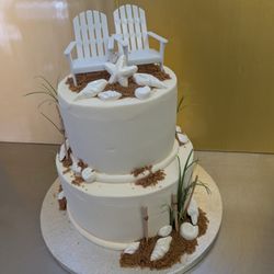 Deserts by Rita - Wedding cake in the fall