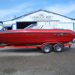 The Complete Boat - this boat was badly damaged in a tahoe storm and we restored it
