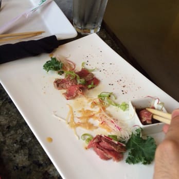Bonsai - Beef sashimi - Teppanyaki Near Me - Houston, Texas