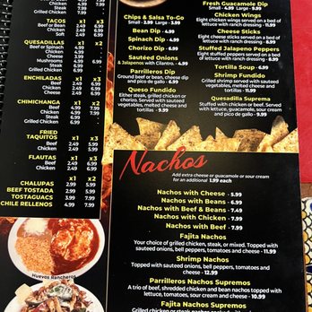 Los Parrilleros - a menu for a mexican restaurant - Mexican Near Me - Monticello, Mississippi Los Parrilleros - a menu for a mexican restaurant - Mexican Near Me - Monticello, Mississippi