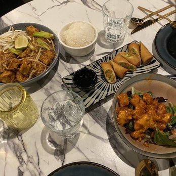 Kin Long Beach - Spicy pad Thai, Veggies Roll, Bang Bang Shrimp - Thai Near Me - Long Beach, California Kin Long Beach - Spicy pad Thai, Veggies Roll, Bang Bang Shrimp - Thai Near Me - Long Beach, California