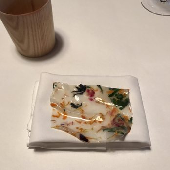 Mugaritz - Squid with flowers - Basque Near Me - Errenteria, SS Mugaritz - Squid with flowers - Basque Near Me - Errenteria, SS