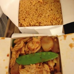 Happy Wok - Spicy Chicken. Not that good tho..