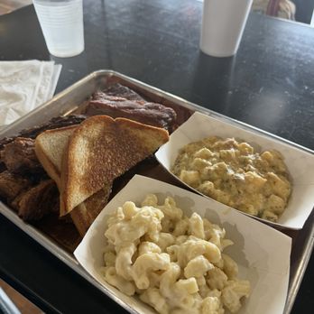 Heavy Smoke BBQ - Three Meat Plate - Barbeque Near Me - O'Fallon, Missouri