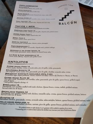 Menu photo 7 Balcon Comedor Y Bar San Marcos, TX Menu photo 7 Balcon Comedor Y Bar San Marcos, TX