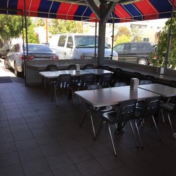 Sevan Chicken Rotisserie - Patio seating - Mediterranean Near Me - Glendale, California
