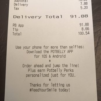 Potbelly - My big order that didn't get delivered right - Sandwiches Near Me - Troy, Michigan