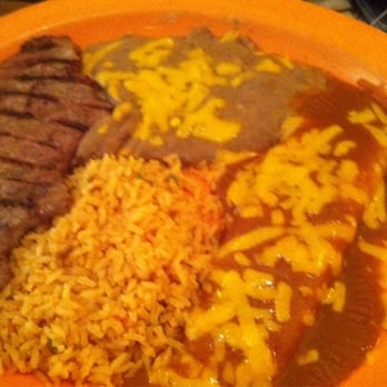 Casa Azteca - Steak and cheese enchilada - Mexican Near Me - Milpitas, California