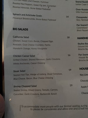 Menu photo 4 Skyline Lynchburg, VA Menu photo 4 Skyline Lynchburg, VA