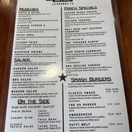 Menu May 2026