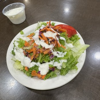 Schooner's Seafood House - Side salad - Seafood Near Me - Saint Augustine, Florida