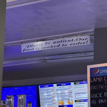 The Fat Greek - Reminder that every order is made fresh - Greek Near Me - Yucaipa, California The Fat Greek - Reminder that every order is made fresh - Greek Near Me - Yucaipa, California