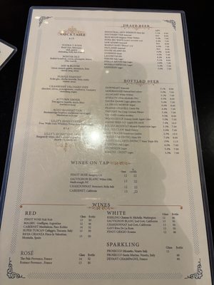 Menu photo 1 Lily's New York, NY