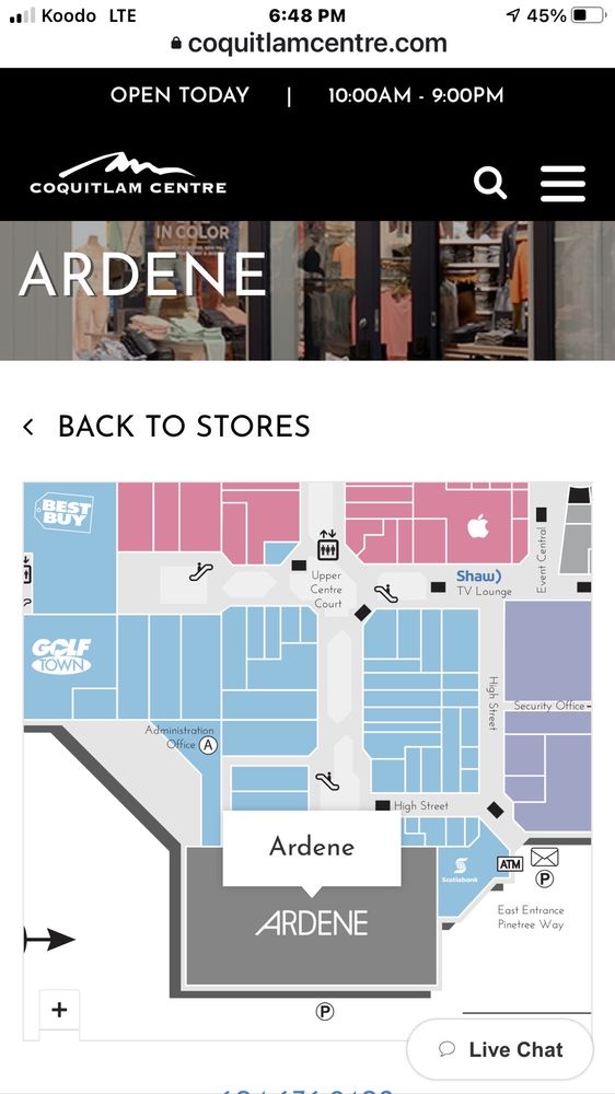 Gap Coquitlam Centre Asesores