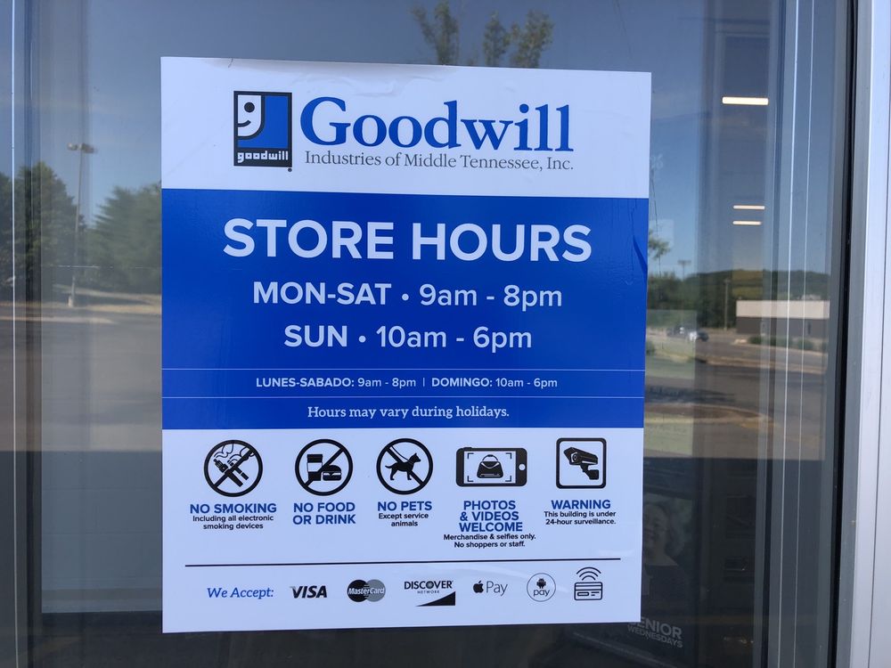 GOODWILL RETAIL STORE OF MIDDLE TENNESSEE Updated August 2024 26