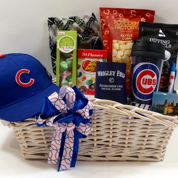 Thoughtful Presence Gift Baskets - Celebrate our World Series Champion Chicago Cubs with this deluxe Cubs gift basket! - Gift Shops Near Me - Niles, Illinois Thoughtful Presence Gift Baskets - Celebrate our World Series Champion Chicago Cubs with this deluxe Cubs gift basket! - Gift Shops Near Me - Niles, Illinois