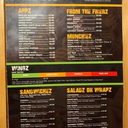 River Ratz Saloon - Menu