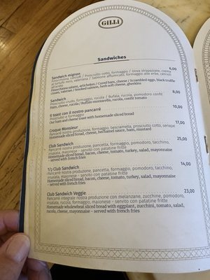 Menu photo 8 Gilli Florence, FI