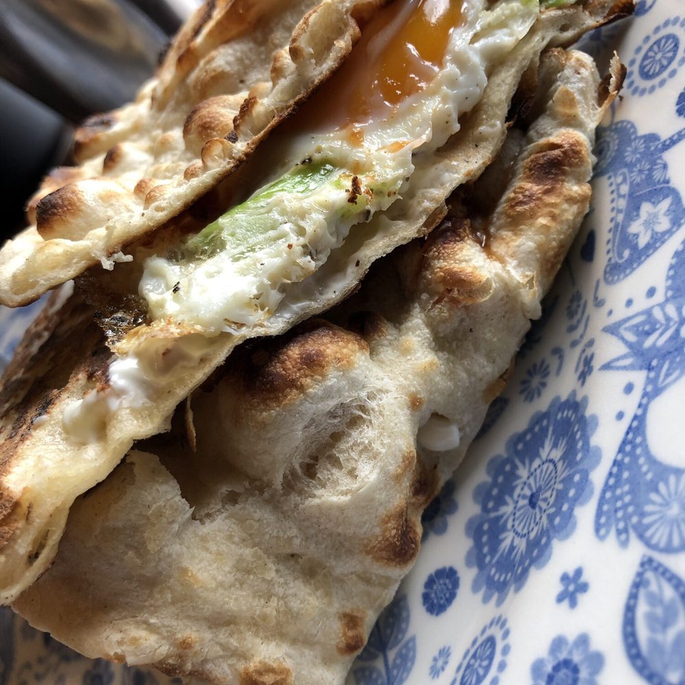 Dishoom - Egg naan roll (4.5/5) - Indian Near Me - Edinburgh, EDH Dishoom - Egg naan roll (4.5/5) - Indian Near Me - Edinburgh, EDH
