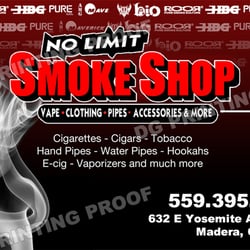 No Limit Smoke Shop - Flyer