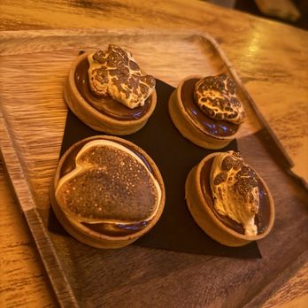 Cozy Pine - Mini s'more tarts ($28 for 4 pieces) - Speakeasies Near Me - Irvine, California