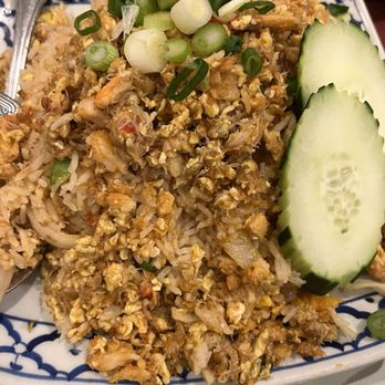 President Thai - Crab Meat Fried Rice - Thai Near Me - Pasadena, California