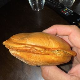 Believe it or not, they claim this is a hamburger. Believe it or not, they claim this is a hamburger.
