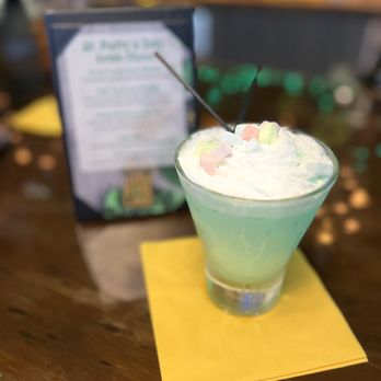 Tavern on the Lake - Minty Shamrock Martini - Bars Near Me - Hobart, Indiana Tavern on the Lake - Minty Shamrock Martini - Bars Near Me - Hobart, Indiana