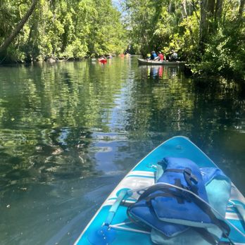 Crystal River Kayak Company - Leaving the docking area. - Rafting/Kayaking Near Me - Crystal River, Florida