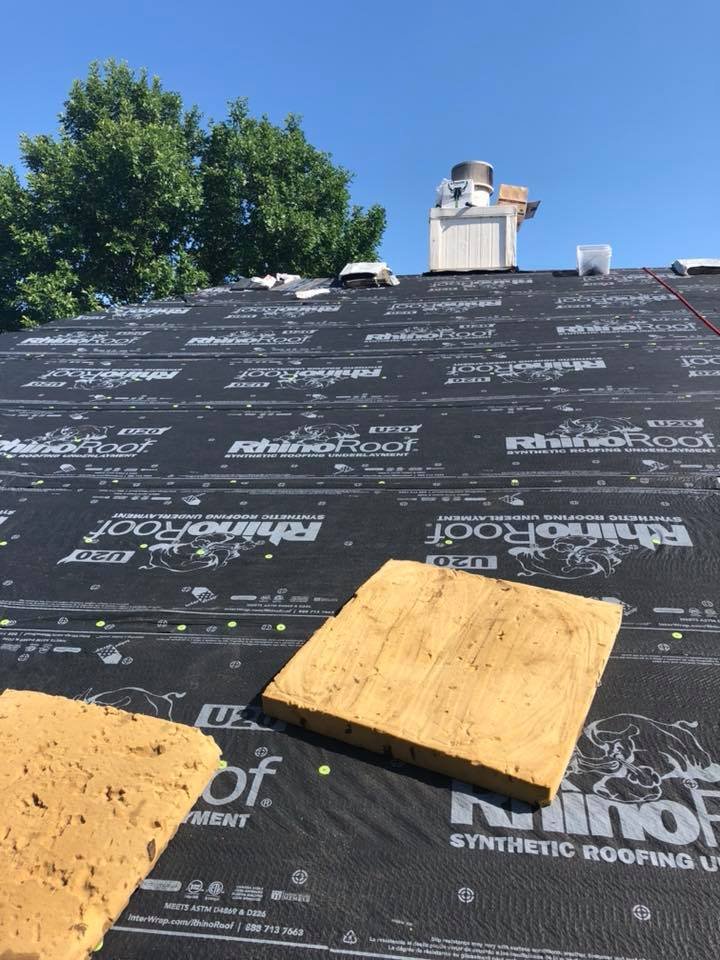 Slide of Blue Line Roofing