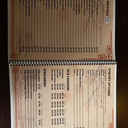 Samoeun's Happy Wok - Menu