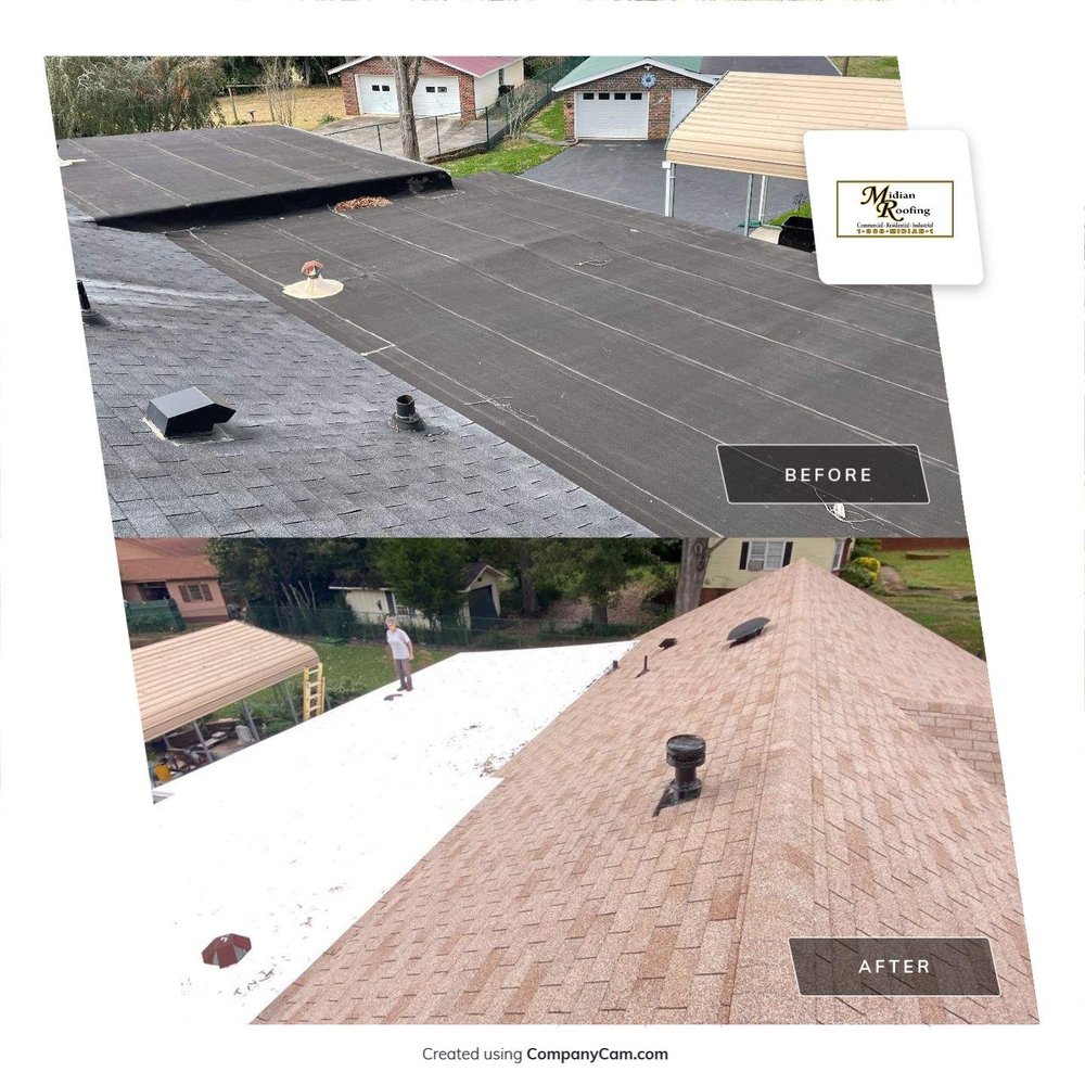 Slide of Midian Roofing