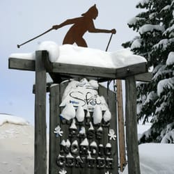 Nordic Center at White Pass - Main sign, Dec. 2012