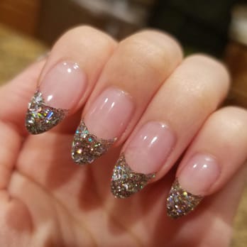 Progress Nails & Spa - sparkle almond nails :) - Nail Salons Near Me - Beaverton, Oregon Progress Nails & Spa - sparkle almond nails :) - Nail Salons Near Me - Beaverton, Oregon
