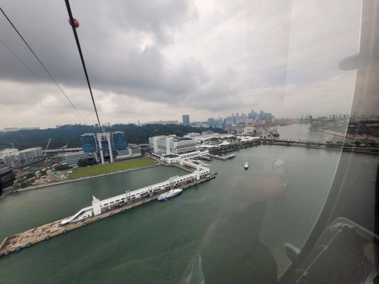 Singapore Cable Car by null