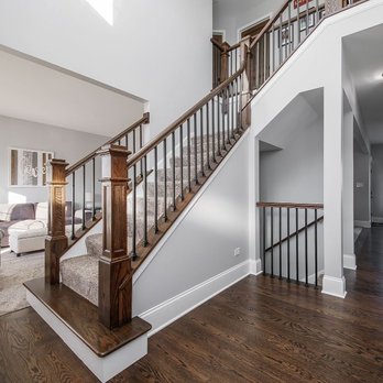FBC Remodel - Farmhouse Entryway and Staircase Remodel - General Contractors Near Me - Naperville, Illinois