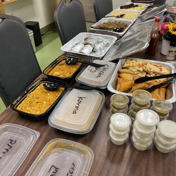 My Shawarma House - a table full of food - Halal Near Me - Anchorage, Alaska