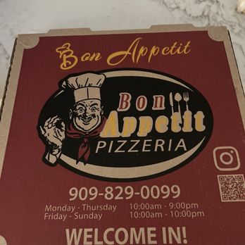 Bon Appetit pizzeria - The name says it all great food - Pizza Near Me - Fontana, California Bon Appetit pizzeria - The name says it all great food - Pizza Near Me - Fontana, California