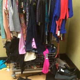 Clothes that were thrown around. Clothes that were thrown around.