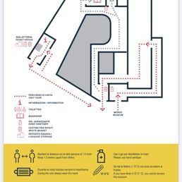 Path of ticket acquisition and chapel viewing Path of ticket acquisition and chapel viewing