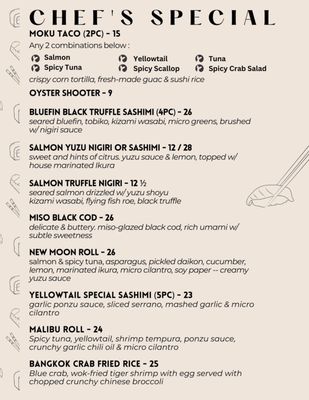 Menu photo 6 Moku Sushi Pacific Palisades, CA Menu photo 6 Moku Sushi Pacific Palisades, CA